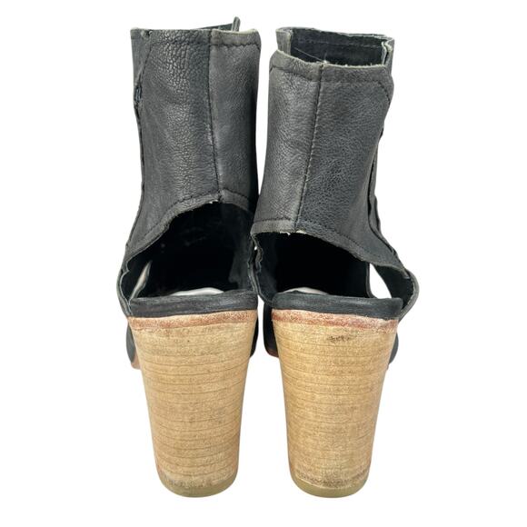 Free People Women’s Effie Grey Block Heel Sandal Size 36 US 6 - Picture 8 of 13